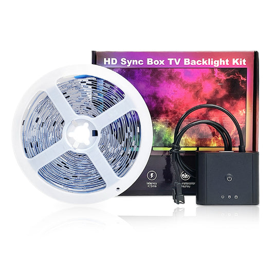 KIT DE RÉTROÉCLAIRAGE TV HD SYNC BOX - TV LED AMBILIGHT